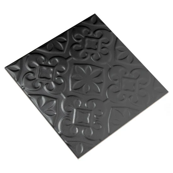 Coupon βοΈ Merola Tile Triplex Valverde Black 7.75" X 7.75" Ceramic Wall Tile π₯° 5 Coupon βοΈ Merola Tile Triplex Valverde Black 7.75" X 7.75" Ceramic Wall Tile π₯° - Image 5