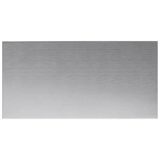 Best Pirce π Merola Tile Alloy 3" X 6" Stainless Steel Metal Over Porcelain Subway Wall Tile β - Image 2