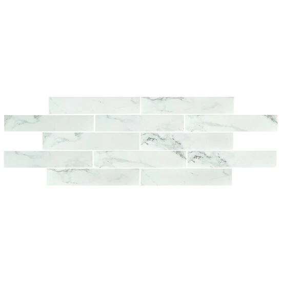 Buy β Merola Tile Tinos White 3.13" X 17.38" Porcelain Floor And Wall Tile - Case (30 Tiles) π - Image 5