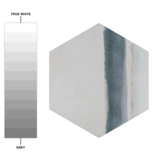 Top 10 β Merola Tile Matter Hex Canvas Bone Blue 7-7/8" X 9" Porcelain Floor And Wall Tile - Case (10 Tiles) - Case (10 Tiles) π₯ - Image 3