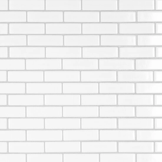 Best reviews of π Merola Tile Metro Brick Subway Glossy White 10-1/4" X 11-1/2" Porcelain Mosaic Tile - Case (10 Tiles) βοΈ - Image 4