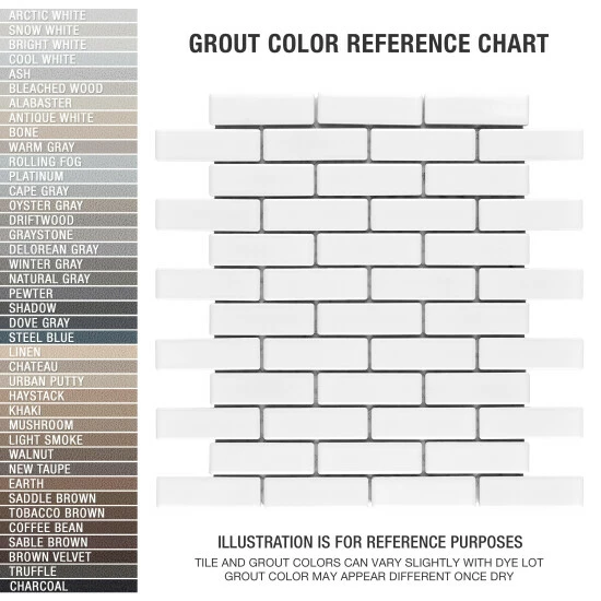 Best reviews of π Merola Tile Metro Brick Subway Glossy White 10-1/4" X 11-1/2" Porcelain Mosaic Tile - Case (10 Tiles) βοΈ - Image 6