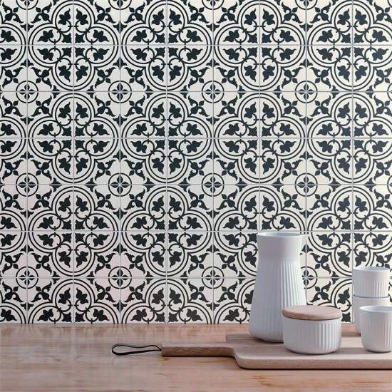 Discount π₯ Merola Tile Harmonia Classic White 13" X 13" Ceramic Floor And Wall Tile β¨ - Image 8