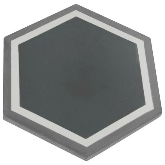 Coupon π₯ Merola Tile Cemento Hex Holland Passage Encaustic 7.86" X 9" Cement Handmade Floor And Wall Tile - 1 Tile βοΈ - Image 6