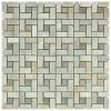 Best Sale ⭐ Merola Tile Crag Spiral Multi Sunset 12" X 12" X 9 Mm Slate Mosaic Tile ⌛