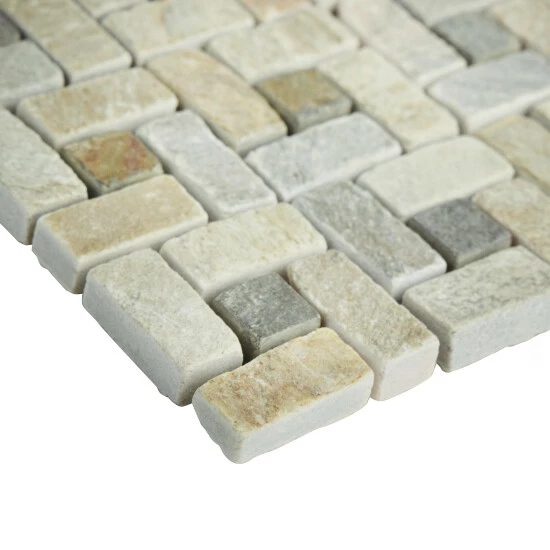 Best Sale β Merola Tile Crag Spiral Multi Sunset 12" X 12" X 9 Mm Slate Mosaic Tile β - Image 2