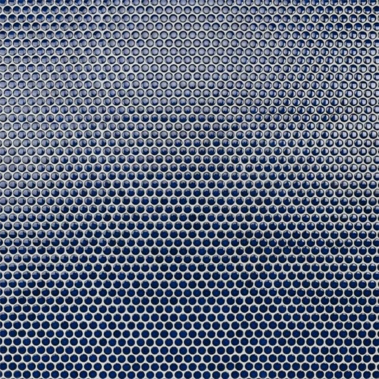 Best reviews of π Merola Tile Hudson Penny Round Blue Eye 12" X 12.63" Porcelain Mosaic Tile π - Image 8