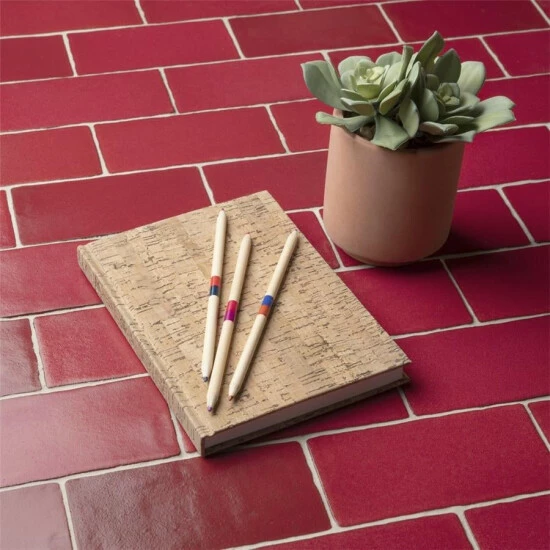Best Pirce π Merola Tile Antic Special Red Moon 3" X 6" Ceramic Wall Subway Tile β¨ - Image 6