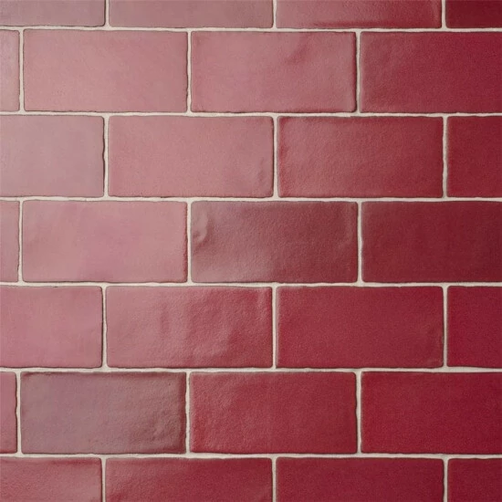 Best Pirce π Merola Tile Antic Special Red Moon 3" X 6" Ceramic Wall Subway Tile β¨ - Image 7