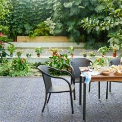 Best deal 😍 Merola Tile Klinker Alcazar Magnolia Encaustic 12.75" X 12.75" Ceramic Floor And Wall Quarry Tile ⌛