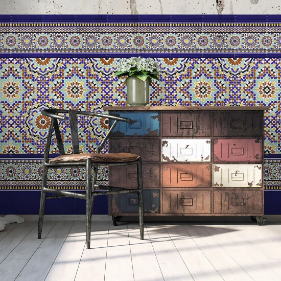 Flash Sale π Merola Tile Sevillano Andalusia Cenefa 7.86" X 7.86" Ceramic Wall Border Tile - (1 Tile) β¨ 1 Flash Sale π Merola Tile Sevillano Andalusia Cenefa 7.86" X 7.86" Ceramic Wall Border Tile - (1 Tile) β¨