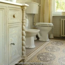 Best deal β¨ Merola Tile Caprice Loire Encaustic 7.86" X 7.86" Porcelain Floor And Wall Border Tile - 1 Tile β¨