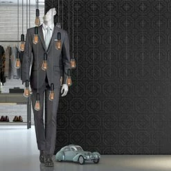 Cheapest 🌟 Merola Tile Triplex Real Black 7.75" X 7.75" Ceramic Wall Tile 🎁